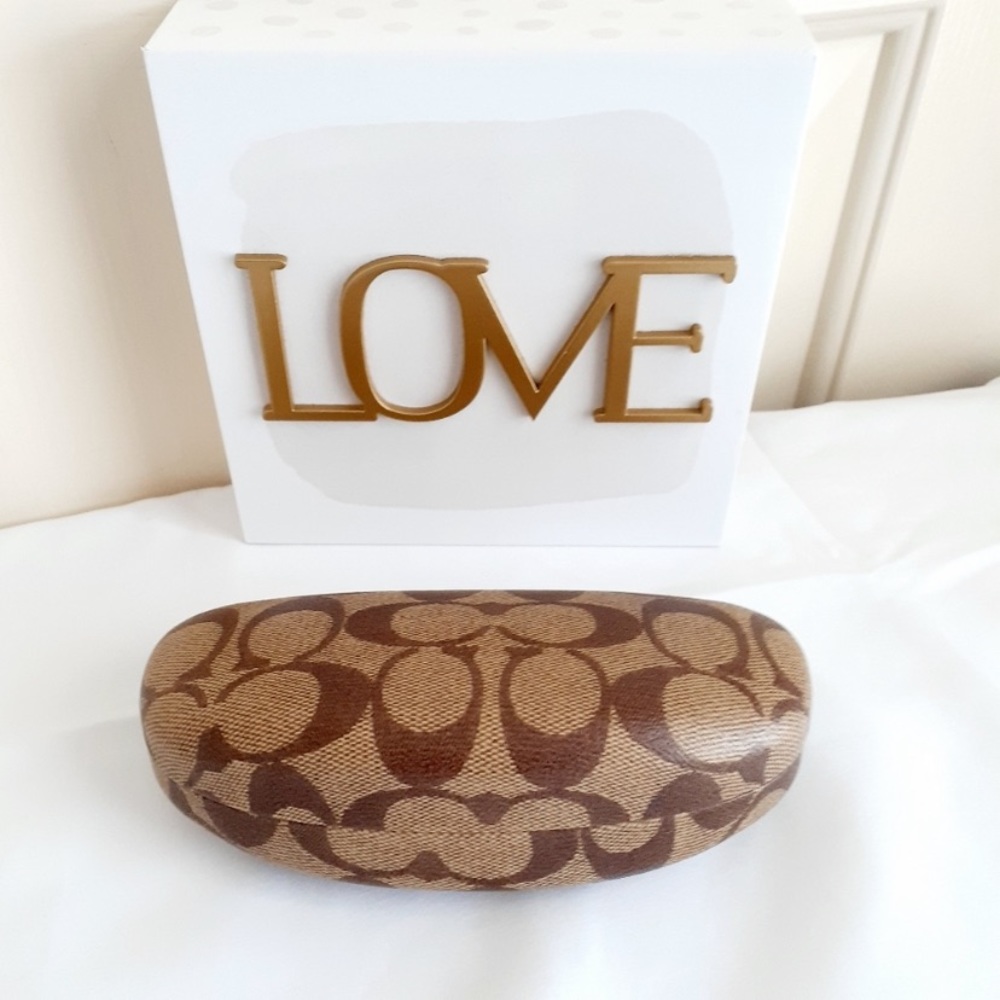🎉Price Drop🎉Coach Tortoise Eyeglass Case